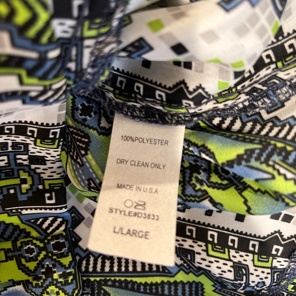 GLAM V-neck elastic waist ROMPER. Size L - Picture 5 of 6